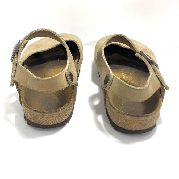 Birkenstock Women's Messina Oiled Leather Clog Size 38 EU Or 7-7.5 US - Picture 14 of 15